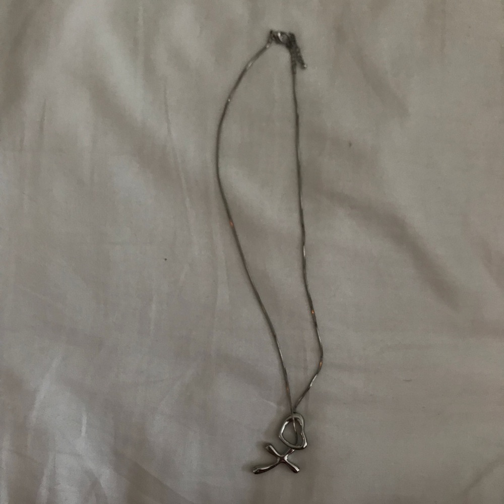 Heart and Cross Necklace